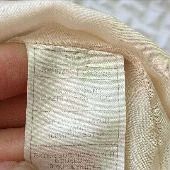 BB Dakota size small strapless, padded high low dress multi color pattern - Picture 5 of 11